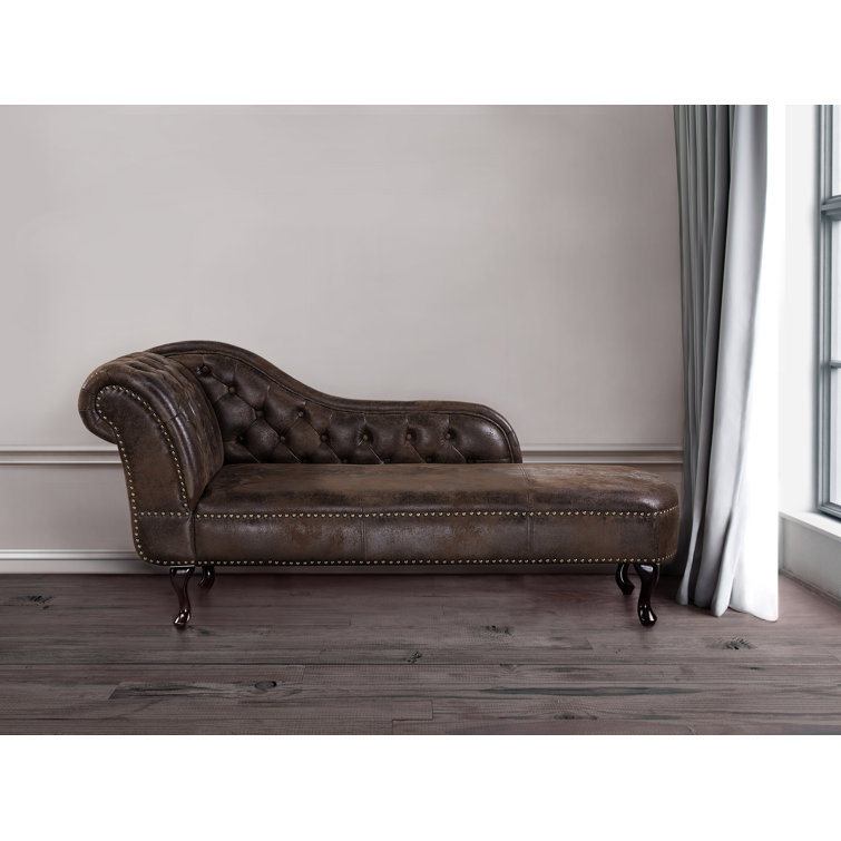 Ophelia & Co. Reinhold Right Hand Facing Chaise Lounge Wayfair.co.uk